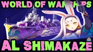 Azur Lane Shimakaze + Waifu im *AZUR LANE* ⚓️ in World of Warships 🚢 