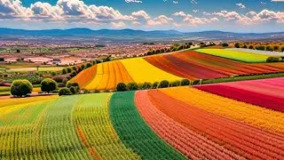 Spring in Spain | Malaga to Marbella | Mountains | Flowers | 4K 2024