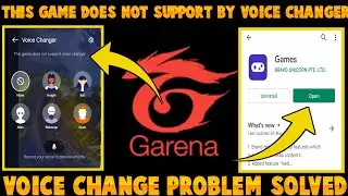 This game does not support voice changer|| how to change voice in free fire|| voice changer app