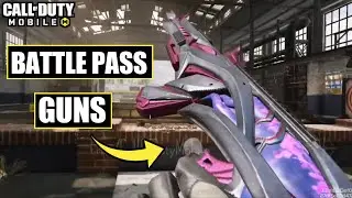 *NEW* Codm Season 11 Battle Pass Guns Iron Sight & Gameplay