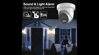 Hikvision DS-2CD2347G2-LSU/SL 4MP Colorvu IP Camera Built-in Two-way Audio