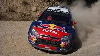 Citroën C4 WRC - Gravel Test 2008 - Sébastien Loeb & Dani Sordo