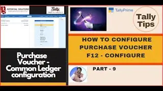 How to Configure Purchase Voucher - F12: Configure (Part - 9)