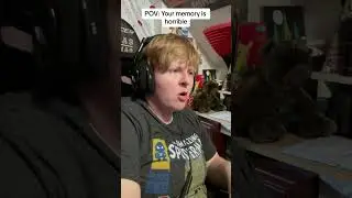 I forget the videos I post… so I get confused when people reference them as a joke..#gamer #streamer