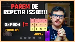 ARRAYS NÃO SÃO PONTEIROS (mentiram pra você)