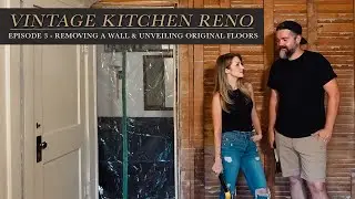NEW Kitchen Update // The Wall is Down & The Floors...