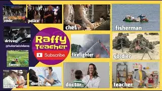 Different Types Of Occupations | Learning About Jobs And Professions w/ Raffy-Teacher