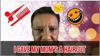 I cut my mom’s hair | reaction