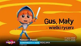 Teletoon+ (Poland) continuity+ ads | July 11, 2026 • reklama | 11 lipca 2026