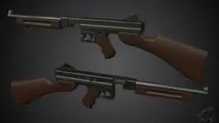 Heroes & Generals # Weapon Mods - Thompson M1A1 2017 1.10