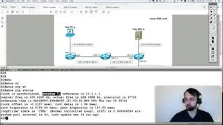 69  NTP Configuration & Verification Steps  (CCNA SEC 210-260)