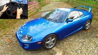 1998 Toyota Supra - Forza Horizon 4 | Logitech G29 Gameplay