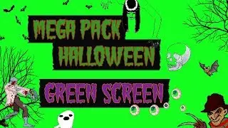 Halloween Green Screen Mega Pack 🎃
