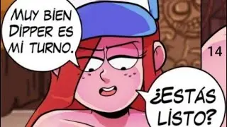 El bosque después de un tiempo  (Wendy y Dipper) - Comic Gravity Falls
