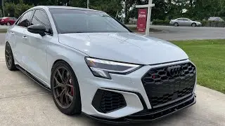 Maxton lip, skirts, and rear spats install! LOOKS PHONOMENAL | 8Y S3