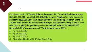 BREVET AB PPh Badan 7 - Kredit Pajak & SPT Badan