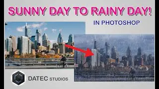 How to Change Sunny Day to Rainy Day in Photoshop