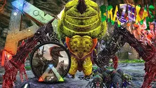 Fazendo Boss Aranha no Alpha com Rex tek no The Island