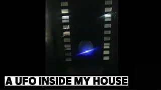 A Man RECORD the moment in which he finds this UFO ball inside the house and he TOUCHED IT!
