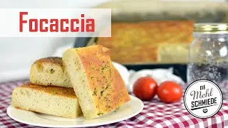 Das beste Brot zum Grillen // FOCACCIA selber machen // Focaccia Italiana