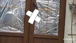 Как и чем утеплить окна❄️2 способа