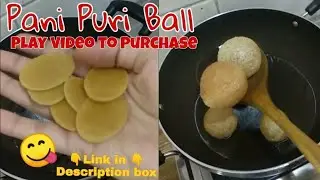 Readymade Golgappa |Pani Puri |Puchka Recipe | Readymade Pani puri | Street snack |Pani puri pellets