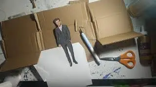Camille: Mini Cardboard cutout