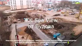 Обзор ЖК Sea View от Будова на Генуэзской в Аркадии. Си вью Одесса 11.03.19.