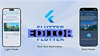 Flutter Quill - Rich Text Editor in Flutter Application 2024 #flutter