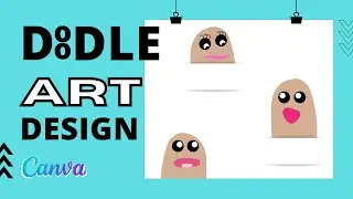 How to create your Doodle Art with Canva | Canva tutorials 46