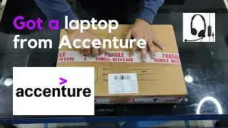Accenture Laptop 2021 | Unboxing | Work From Home | New Joiner | ASE