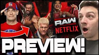 WWE RAW on Netflix Preview HUGE SURPRISES?
