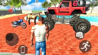 Indian Monster Truck and Horse Driving Simulator - Helicopter and Bikes Driving - Android Gameplay