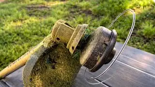 Cómo cambiar tanza de bordeadora desmalezadora