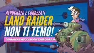 Dipingiamo un mezzo corazzato ad aerografo