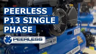 Peerless P13 2.5HP Single Phase Air Compressor