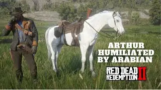 RED DEAD REDEMPTION 2 - ARTHUR HUMILIATED BY THE BEST HORSE IN RDR 2 - PS4 - GAMEPLAY
