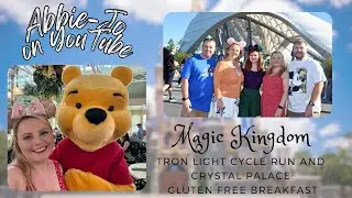 Crystal Palace Breakfast and Tron Light Cycle Run: Disney World Florida Vlogs 2024
