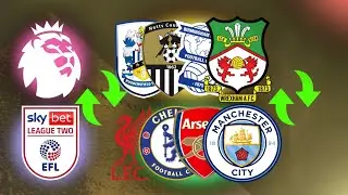 The English Football Pyramid but It's REVERSED...