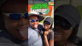 Everglades Holiday Park!! 🐊 Airboat Ride 🚤💦 #evergladesholidaypark #airboatride #vlog