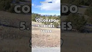 5.1 in Colorado for $9,999 #foryou #realestate #land #shorts #property #fyp #colorado