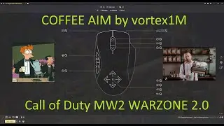 How to get AIM ASSIST on MOUSE: Coffee Aim by vortex1M for Modern Warfare 2 and Warzone 2. reWASD.