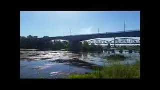 г. Семей (Семипалатинск). Река Иртыш. Мост.
