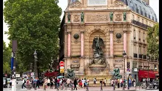 Walking in Paris, from Marie de Paris to Jardin du Luxembourg, HD