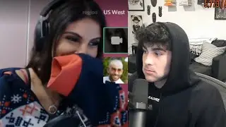 Hasan's flirting was making her blush