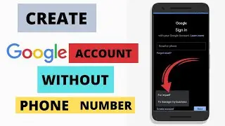how to create Google account ||by tech tramar