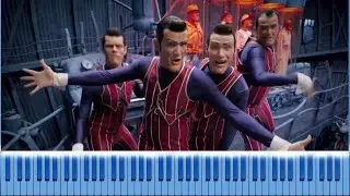 ZOTMIDI - We Are Number One but it's RUSHED | Synthesia