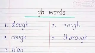 gh words