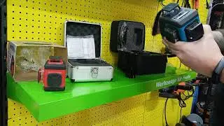Лазерний нівелір ТМ INTERTOOL та ТМ Sturm