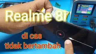 Realme 8i di cas tidak bertambah hanya gambar petir
